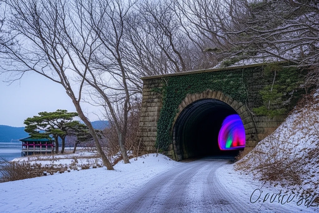 겨울철 밀양 데이트 코스 영남루와 트..