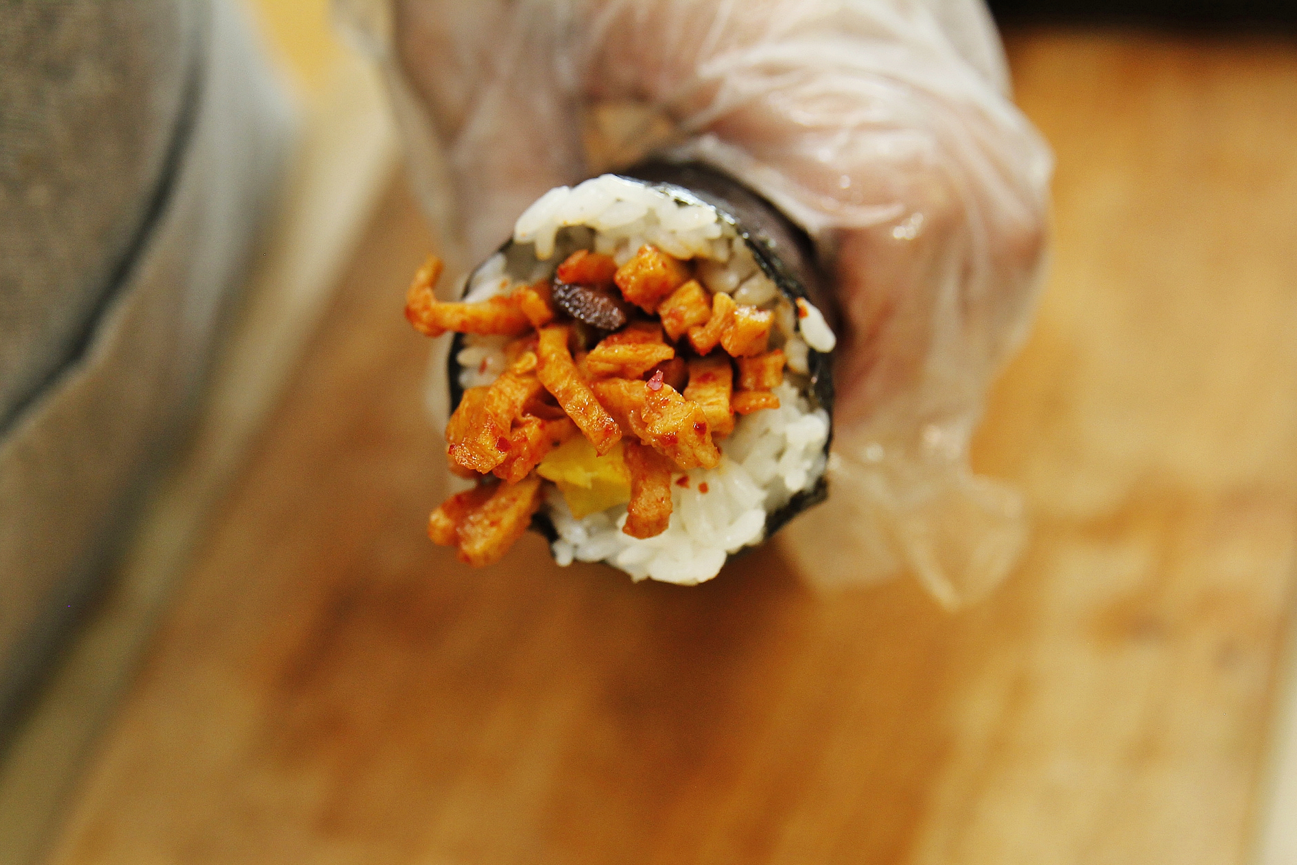 매콤어묵김밥