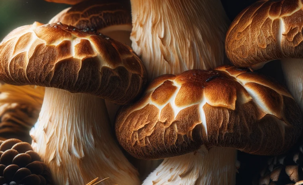 자연산 송이 버섯