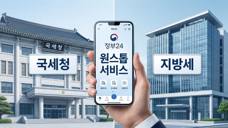 국세 지방세 원스톱 서비스