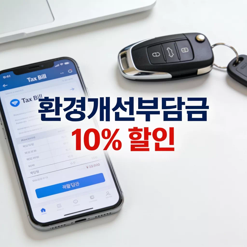 환경개선부담금 조회방법 및 10% 할인방법