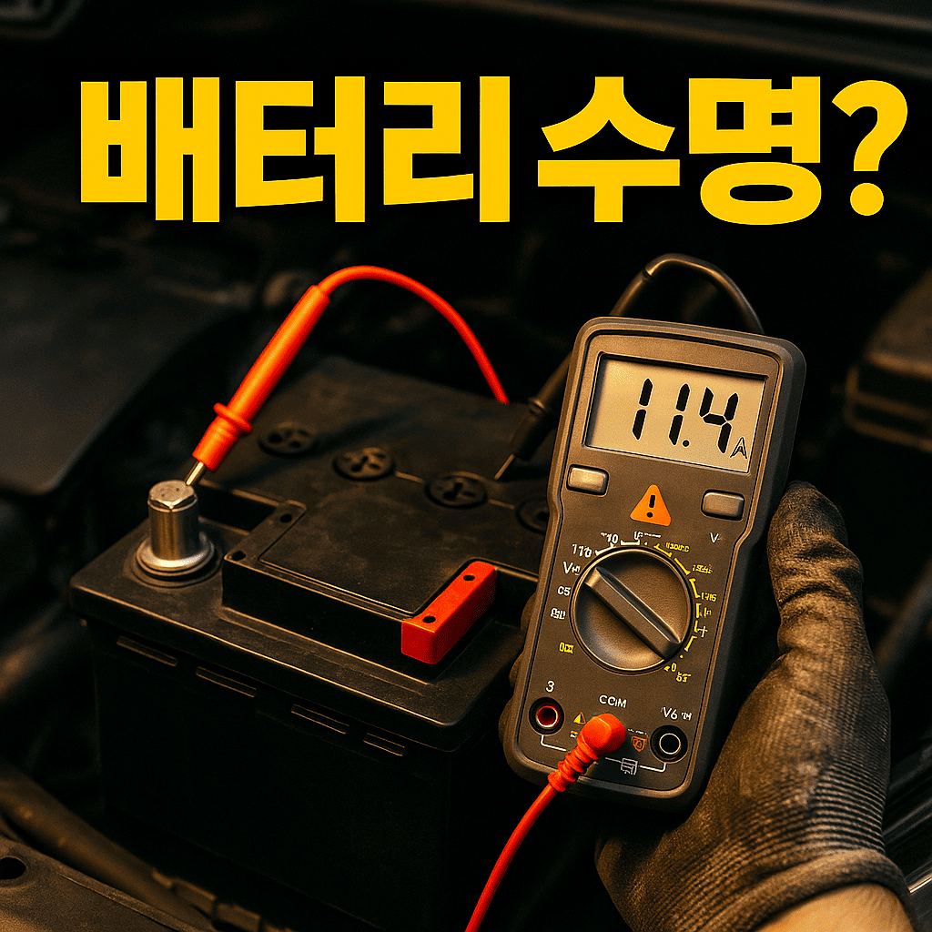 자동차 배터리 수명 확인하는 방법 교체 시기 판단 완벽 가이드