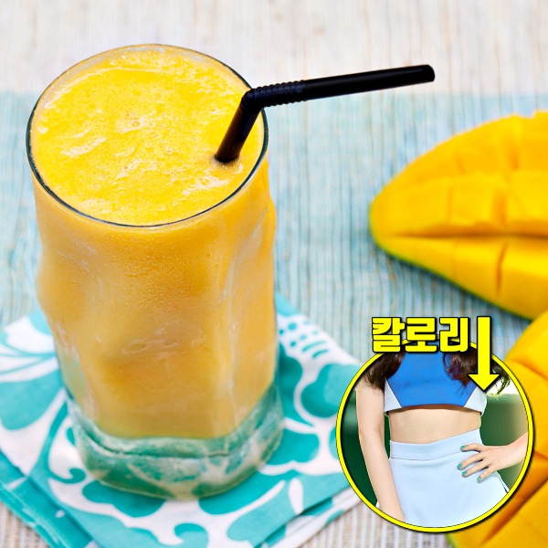 간헐적 단식 식단표 필수 식욕억제 음식 망고 주스,팁줌