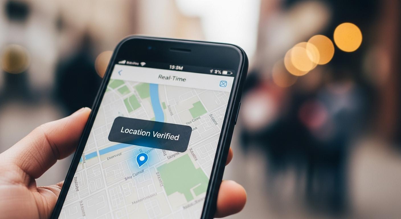 실시간 위치 확인