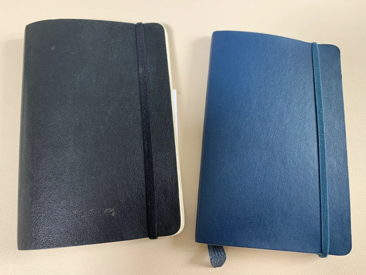 몰스킨-1년다이어리-위클리포켓