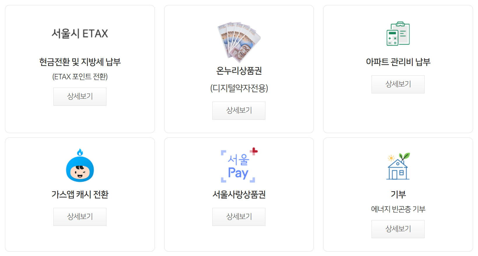 서울 승용차마일리지 혜택