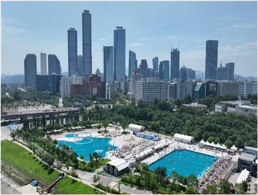 한강 야외수영장