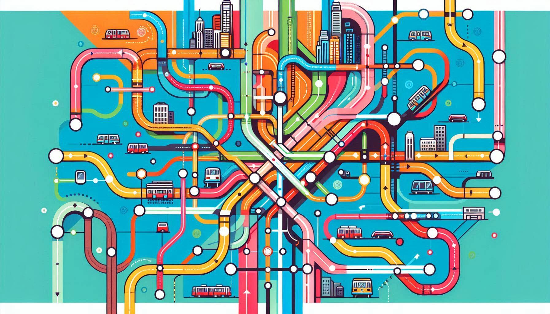 서울 지하철 1~9호선 노선도 크게보기