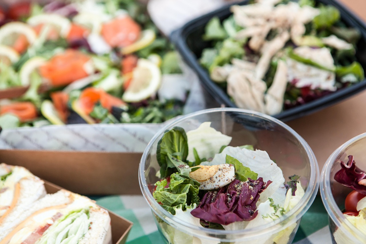 건강한 간편식 이미지 사진