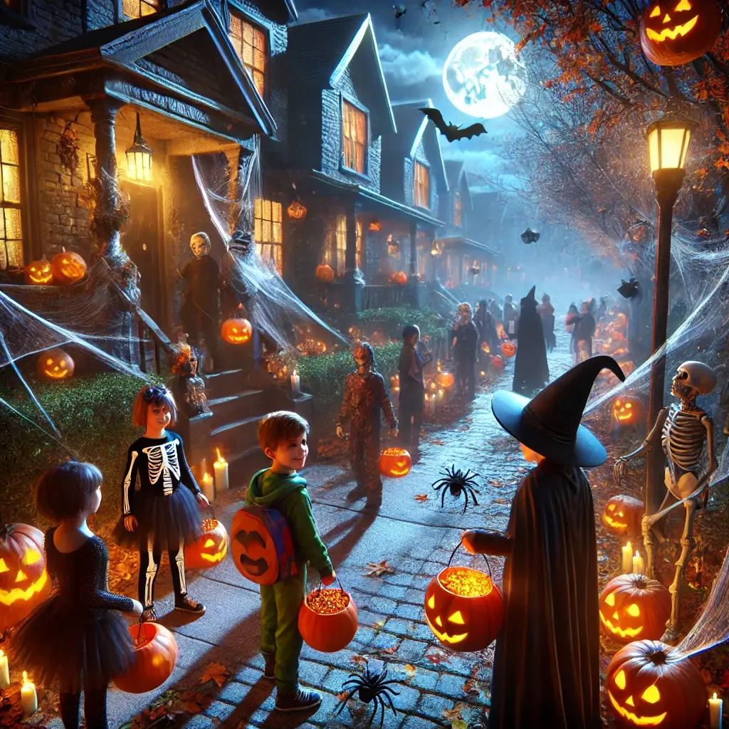 할로윈데이 인사말 모음, 로멘틱 인사, 사탕 주세요, Happy Halloween!