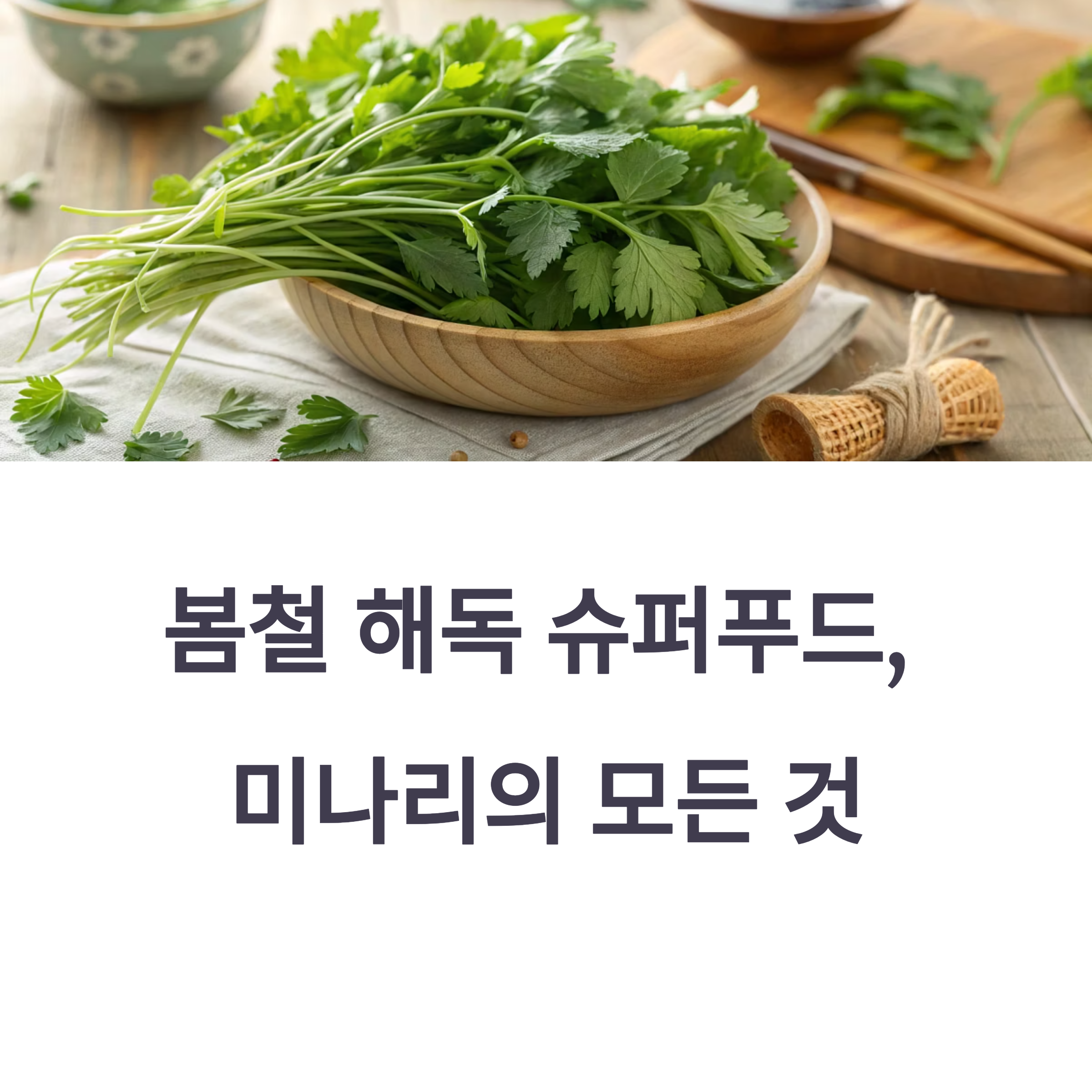 미나리요리, 해독채소, 저칼로리반찬, 간해독음식, 부침개레시피