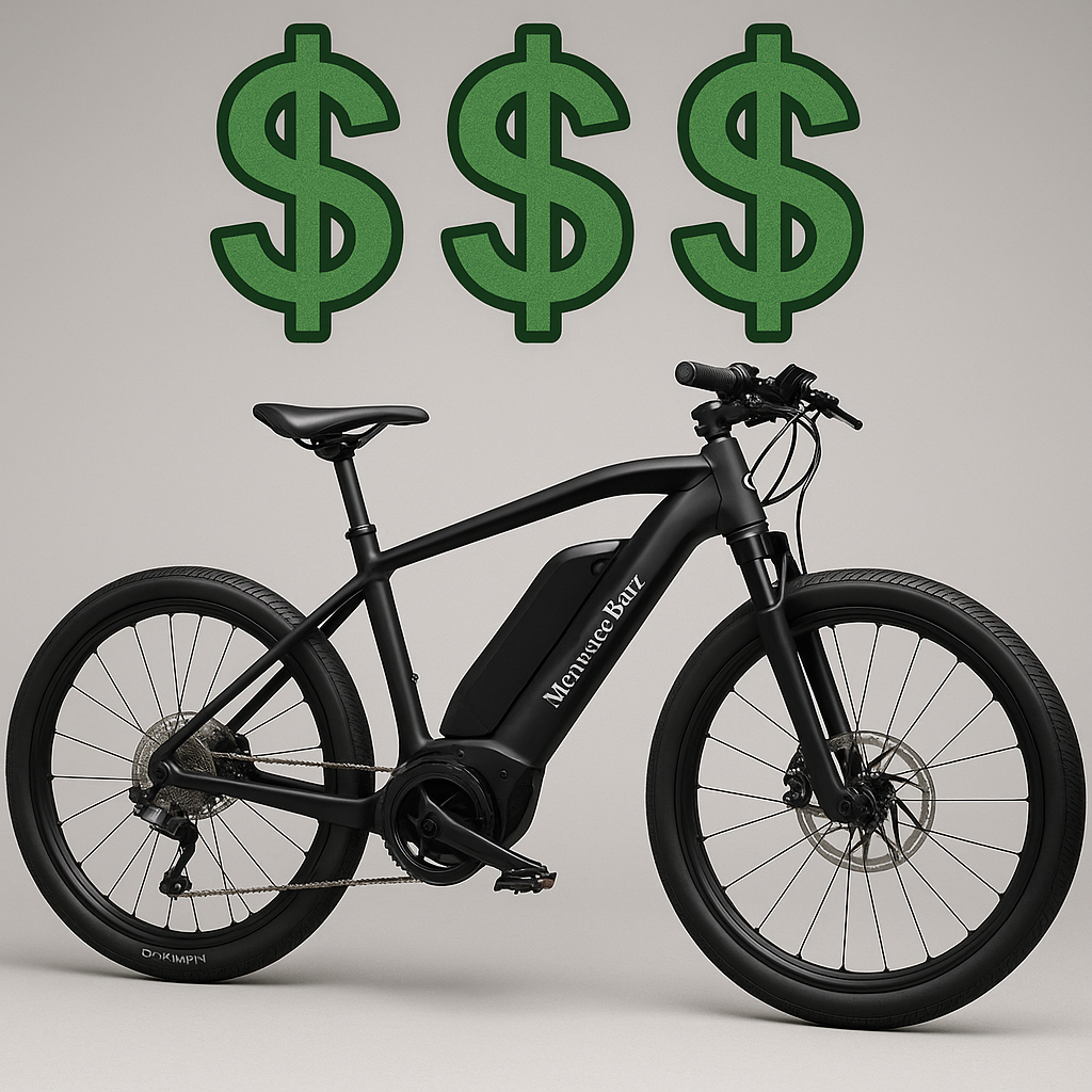 벤츠 자전거 돈이 비싸다는 이미지