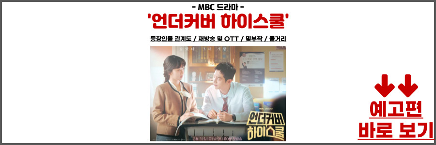 언더커버 하이스쿨 ott