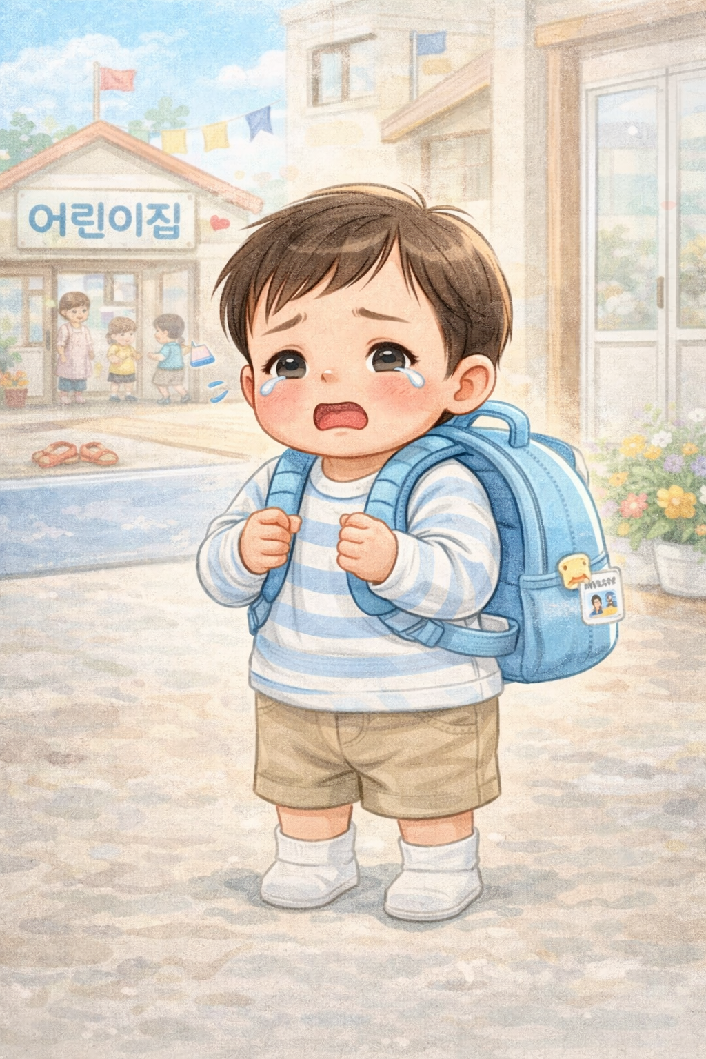 어린이집 가기 싫어하는 아이