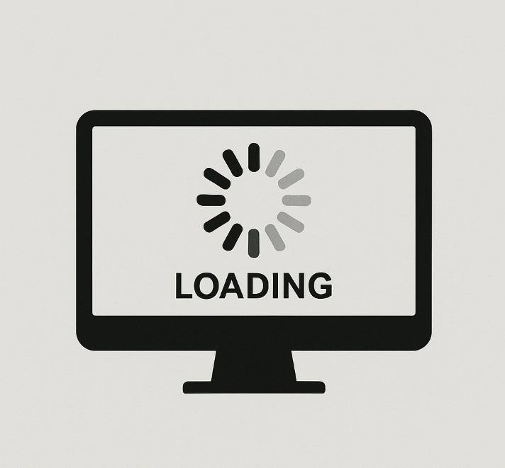 컴퓨터 로딩 관련 사진