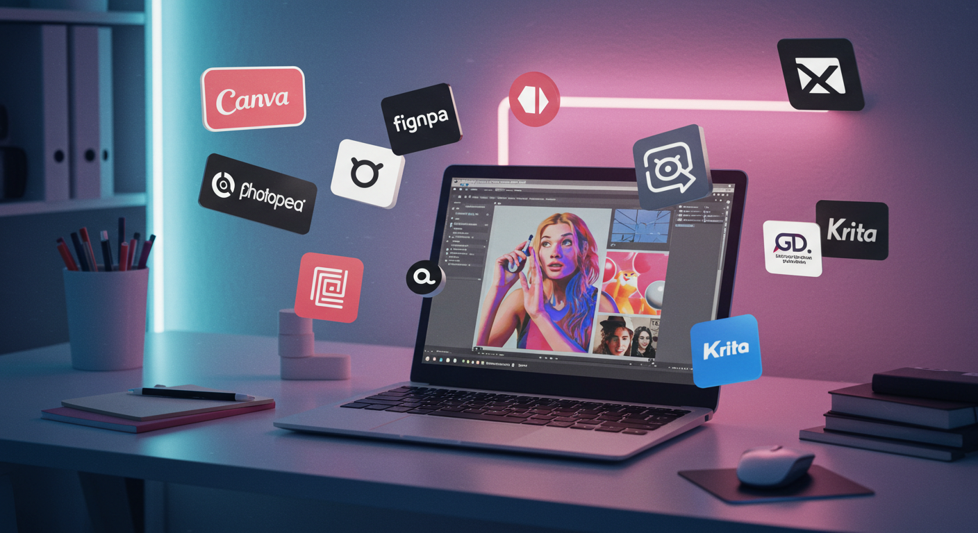 포토샵 없이도 가능한 무료 디자인 툴 5가지