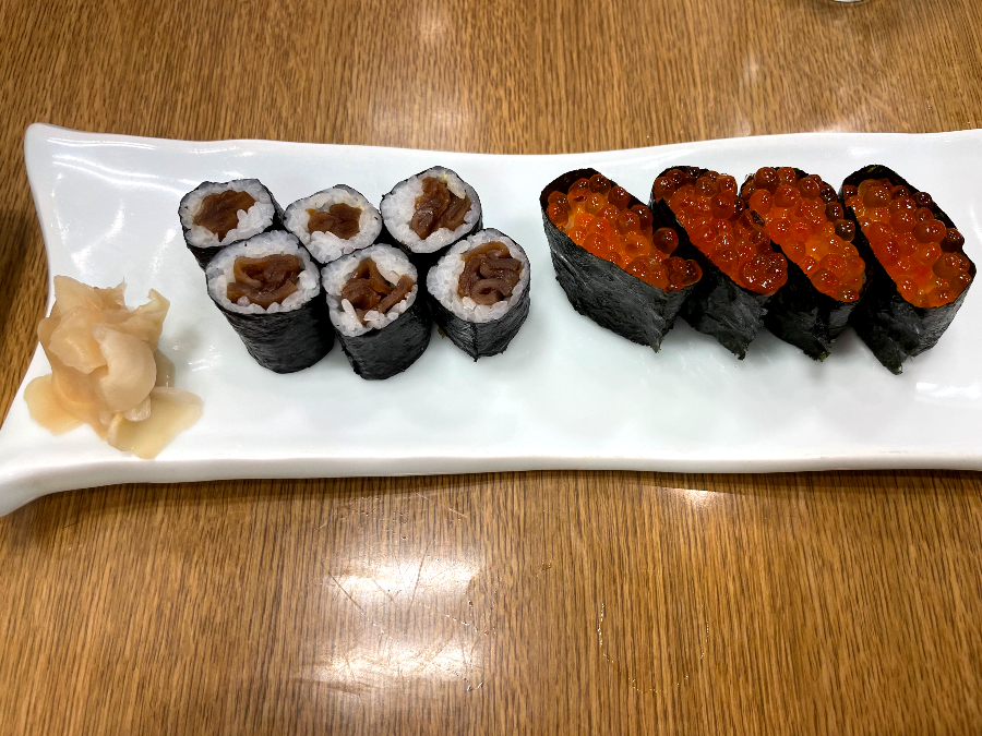 스시 이나호 마끼,연어알초밥