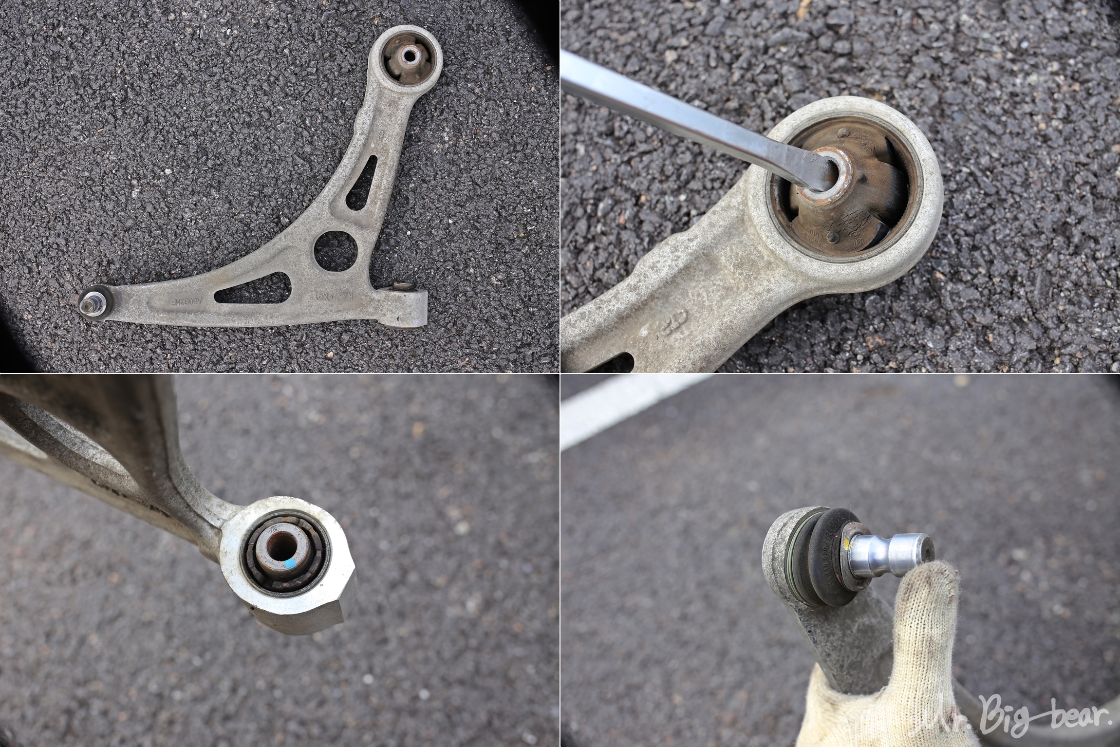 LF 쏘나타 프론트 로워암 대부싱, 소부싱, 볼조인트