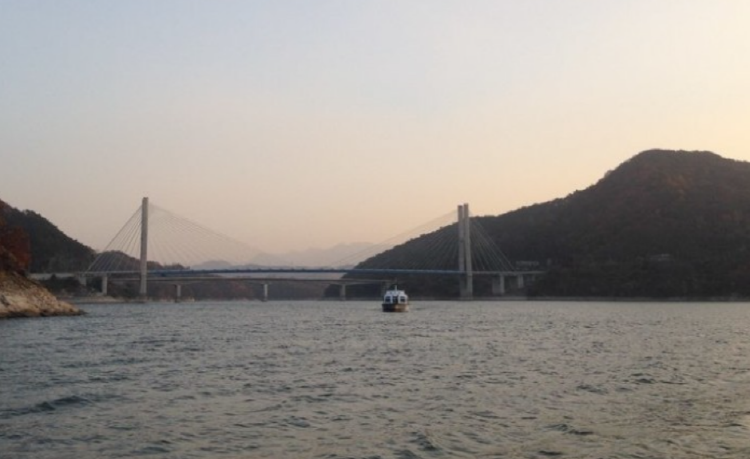 청풍호 유람선