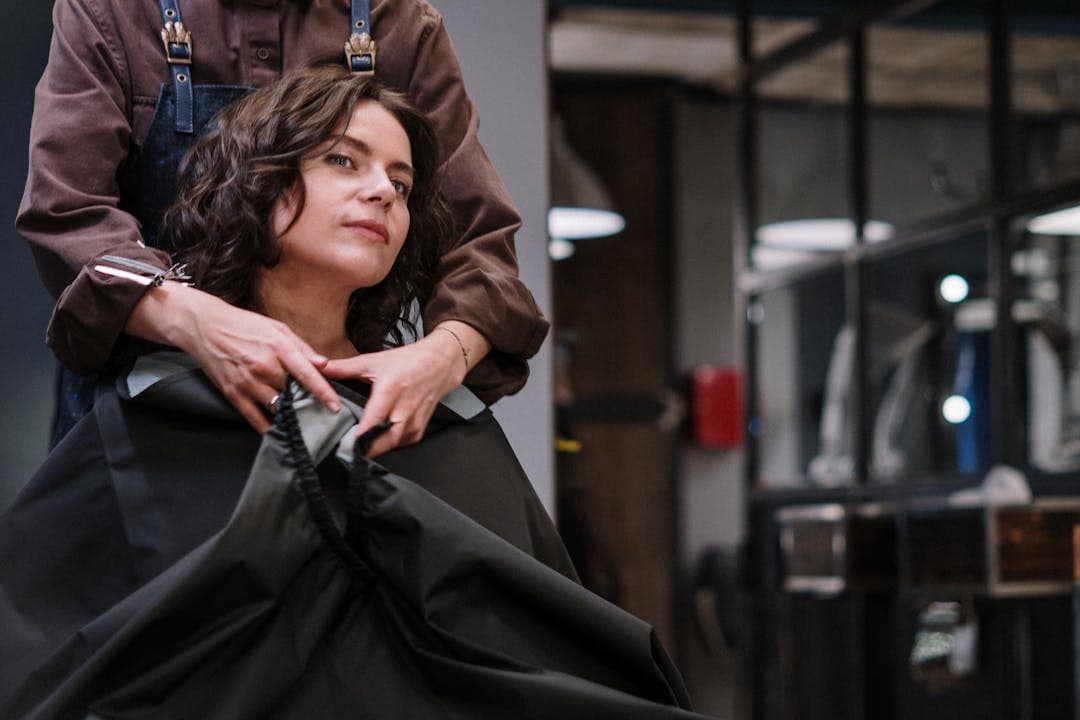 정책자금 대출을 받을 수 있는 소상공인의 미용실의 모습