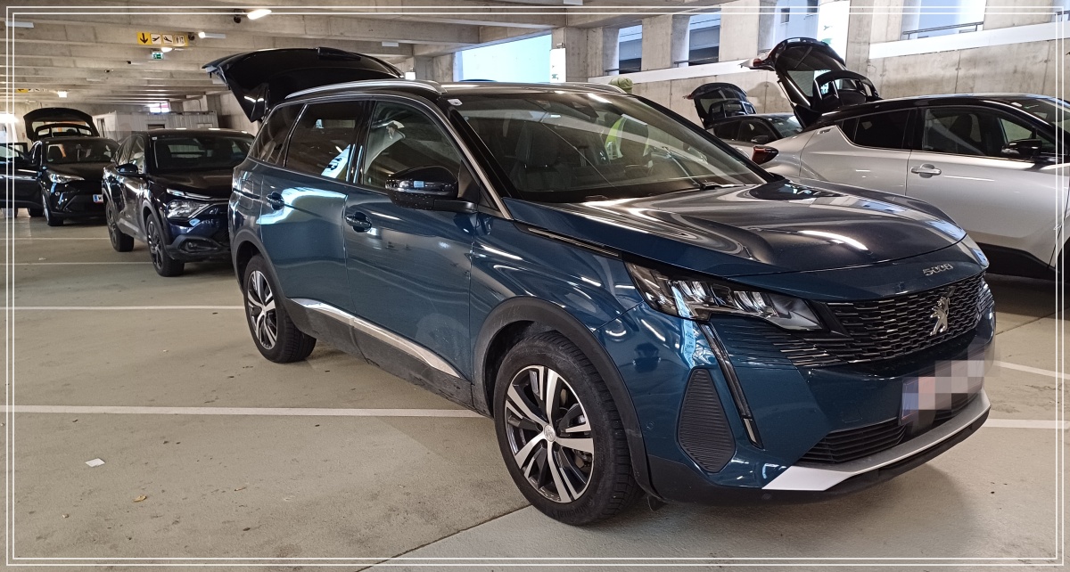 비엔나공항-렌트카-반납줄