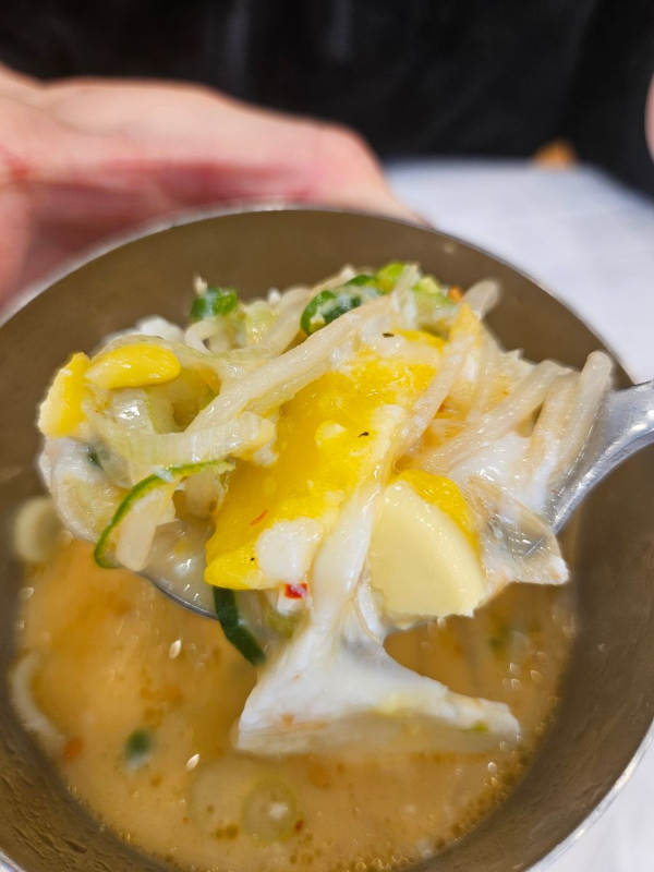 현대옥 수란 제대로 즐기다