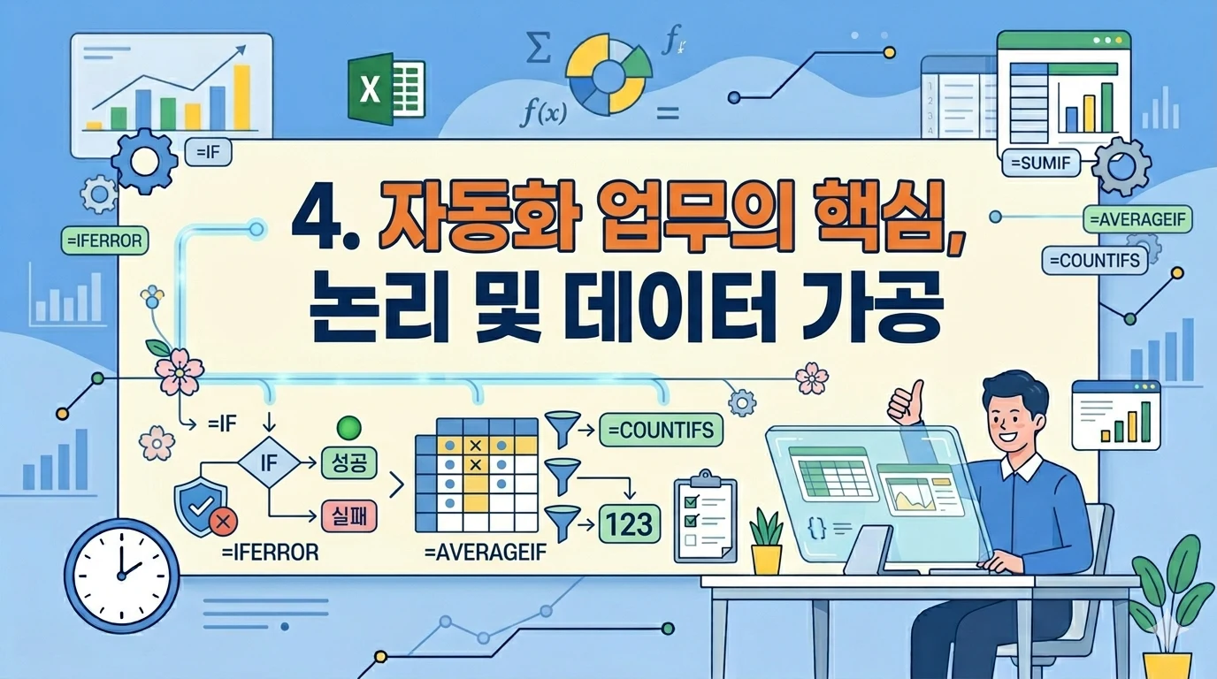 자동화 업무의 핵심, 논리 및 데이터 가공