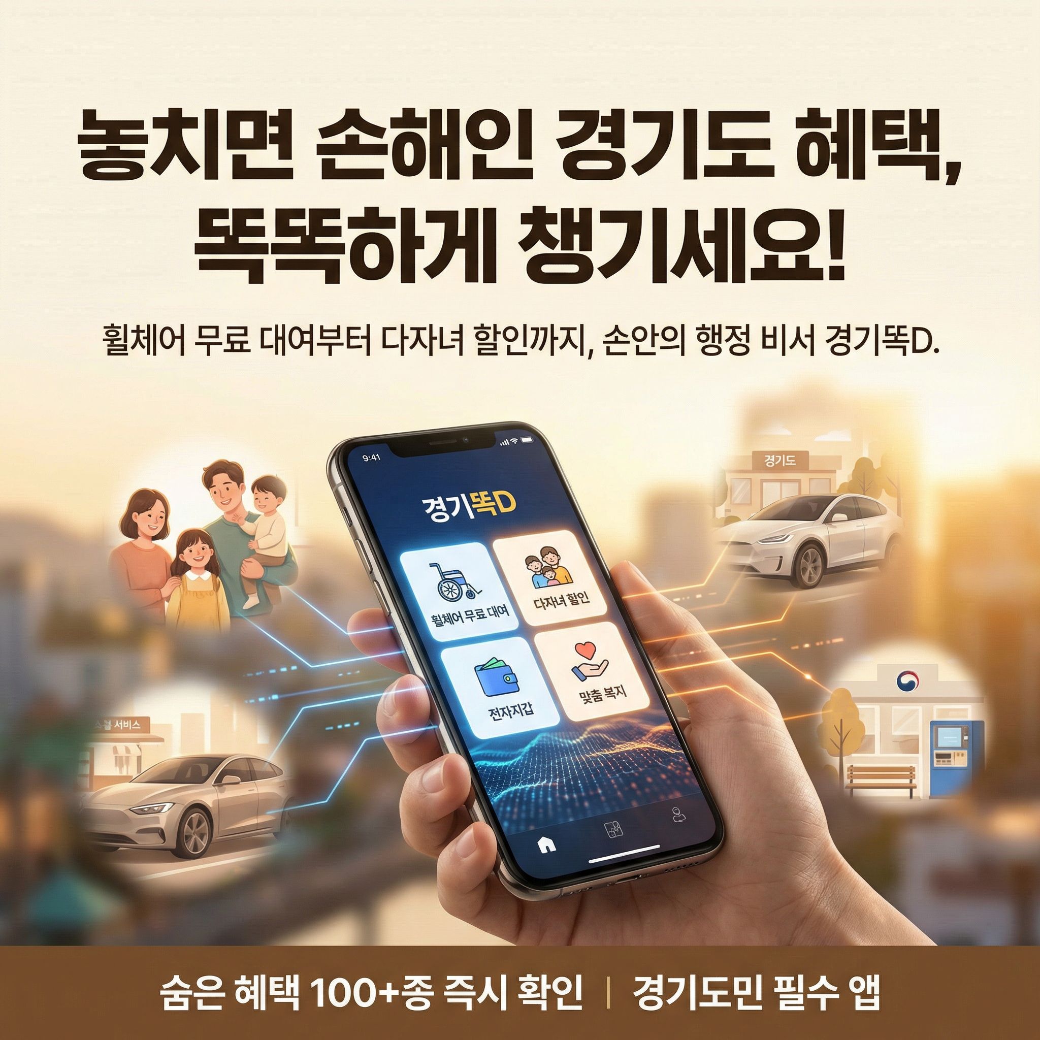 경기도민 필수 앱 '경기똑D' 200% 활용법! 공영주차장 자동 할인부터 전자지갑 사용 팁까지