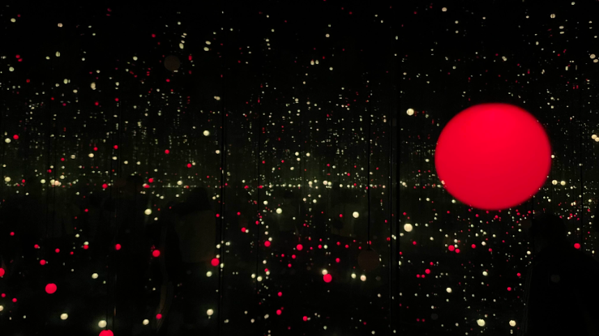 본태미술관 제3관 쿠사마 야요이 전시 '무한 거울의 방'