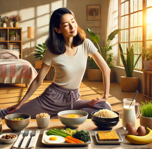 갱년기 건강을 위한 하루 루틴