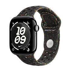 애플워치 11 알루미늄 제트블랙 42mm Nike 스포츠 루프 블랙