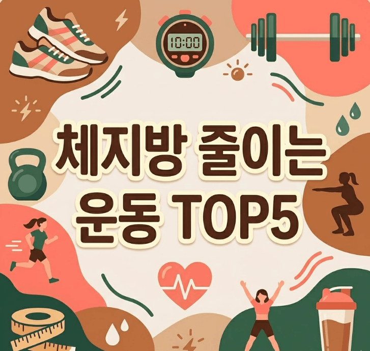 체지방 줄이는 운동