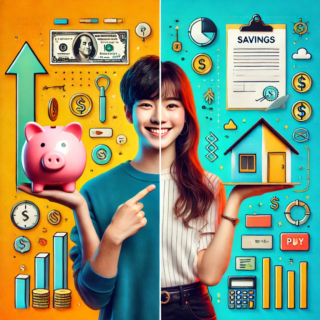 2025년 정부 지원 재형저축 vs 청년우대형 청약통장 - 장단점과 유리한 선택 비교 인포그래픽