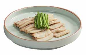 봄 제철 음식 부추, 삼겹살