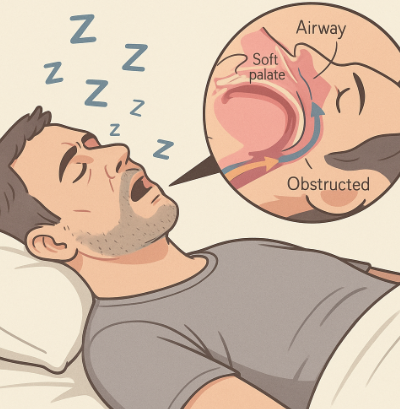 수면 무호흡증에 관련된 사진