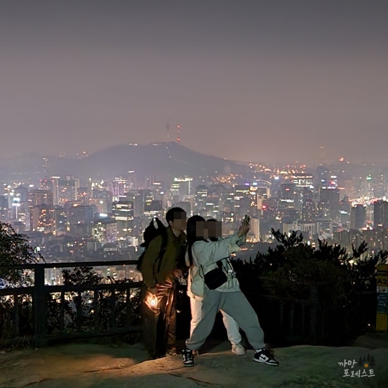 인왕산 야경 인증샷