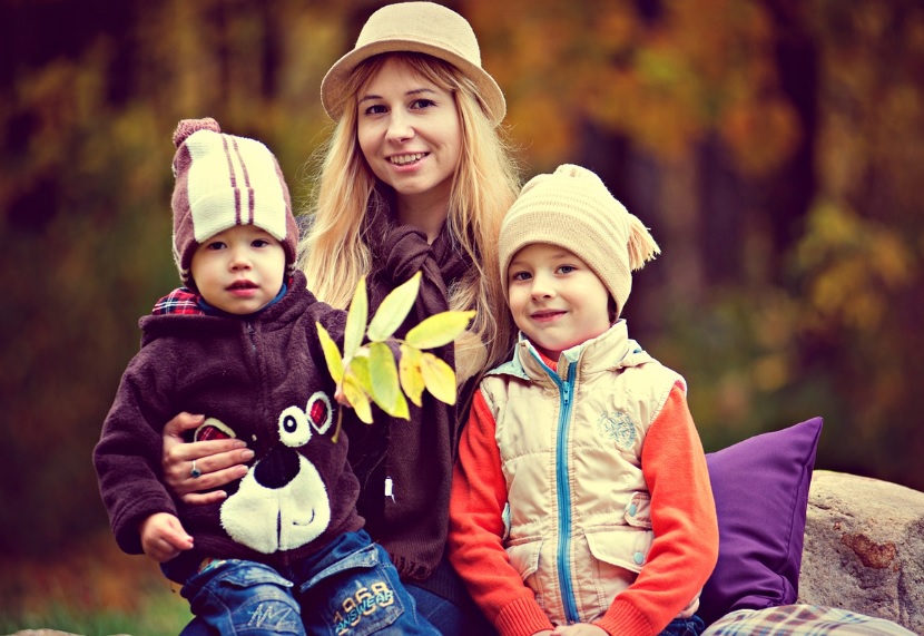 가족 추억 사진