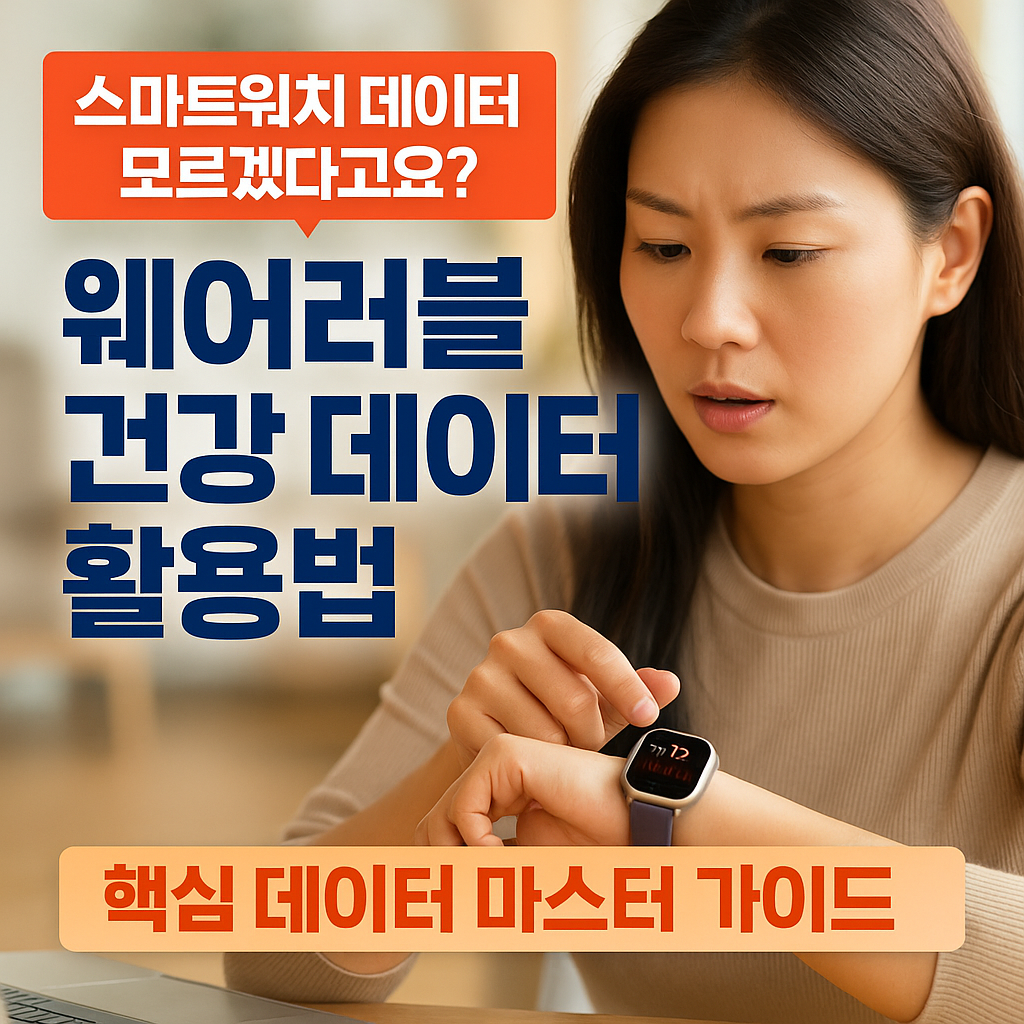 웨어러블 기기 건강 데이터 활용법 - 핵심 데이터 마스터