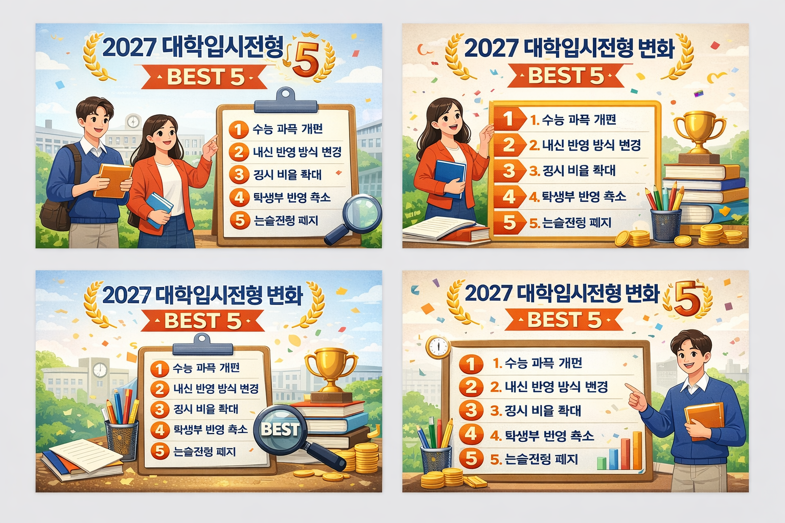 학생부종합전형&amp;#44; 2026 vs 2027 평가 기준 변화
