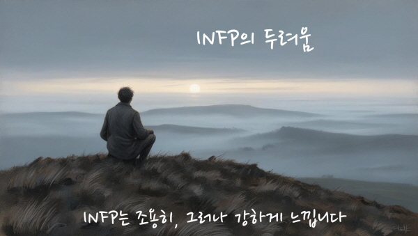 INFP는 조용히, 그러나 강하게 느낍니다에 관한 그림