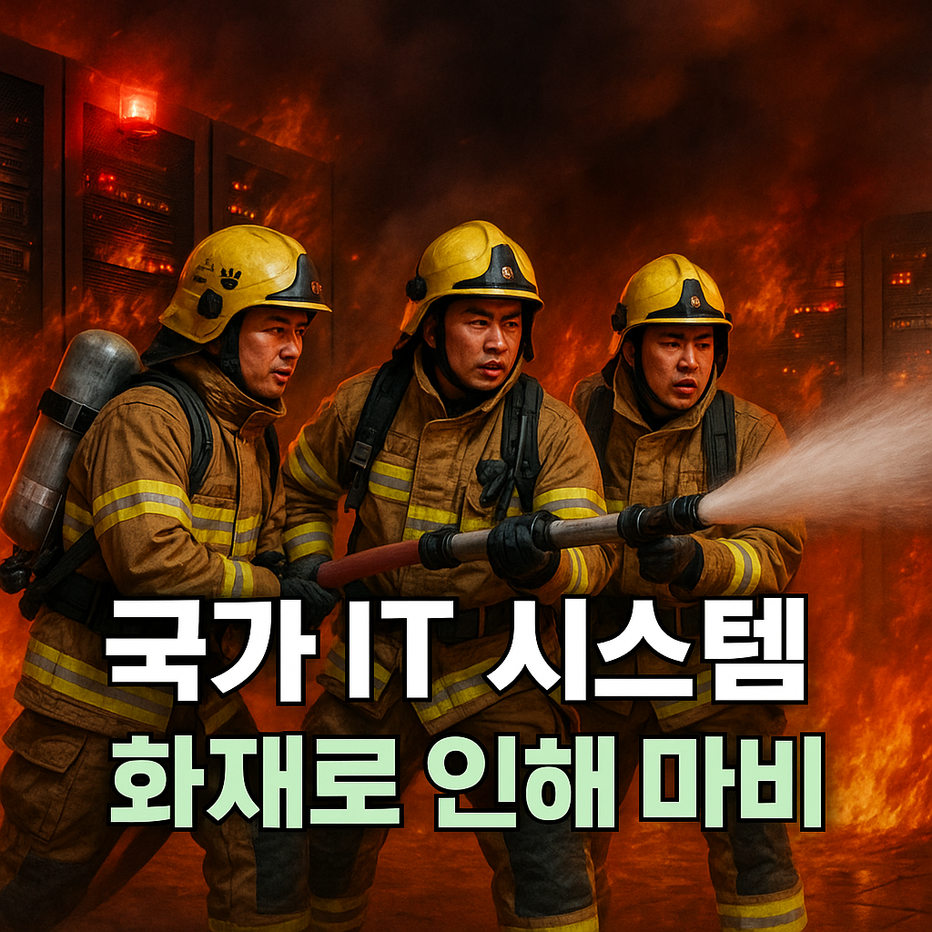 국가 IT 시스템 마비