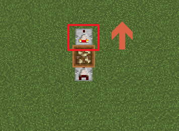 레드스톤 비교기 설치