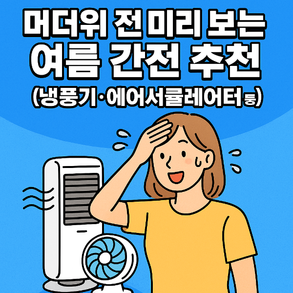 여름 가전 추천