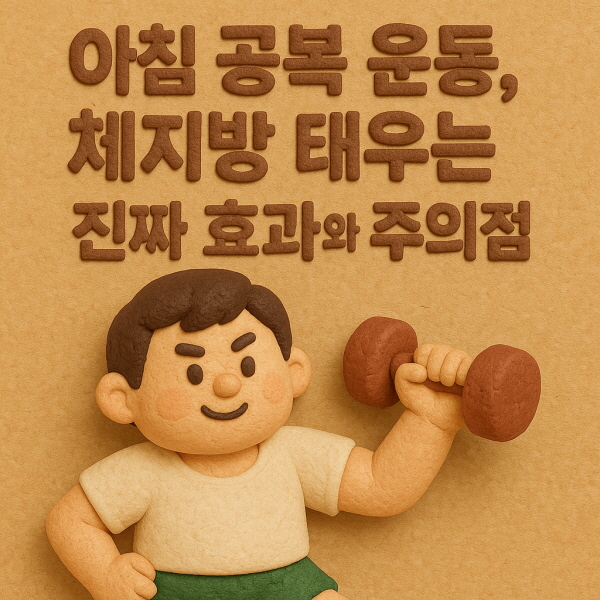 아침 공복 운동, 체지방 태우는 진짜 효과와 주의점/GPT