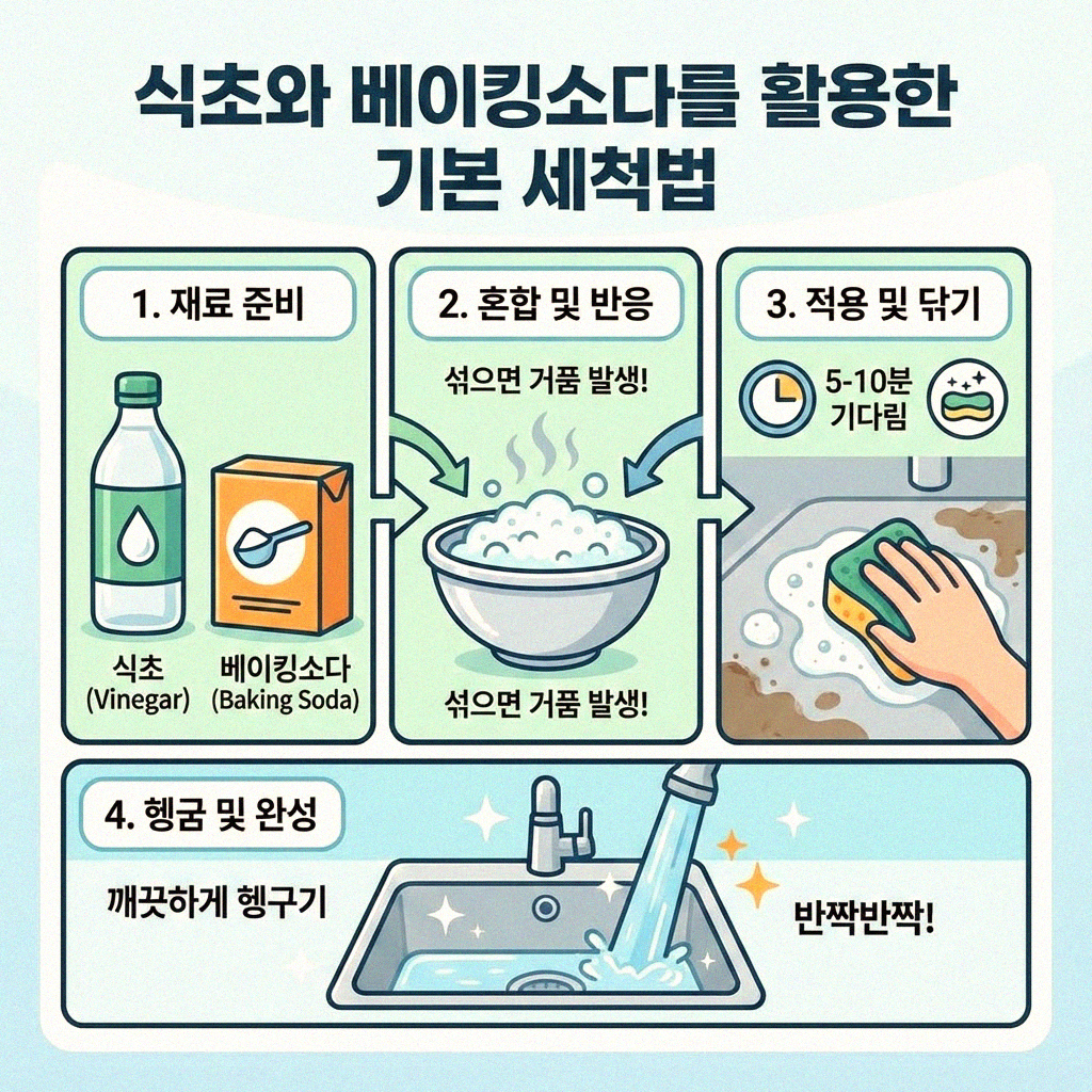 냉장고 냄새 제거를 위한 천연 세척제 레시피 모음