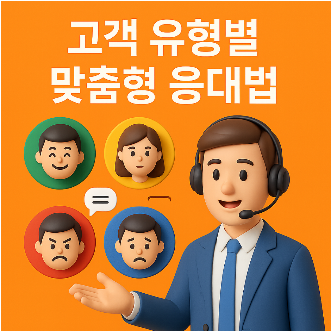 고객 유형별 맞춤형 응대법-고객 만족을 넘어, 단골로 만드는 대화의 기술