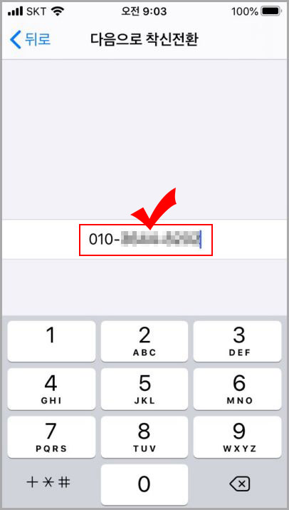 아이폰 착신 전환 방법