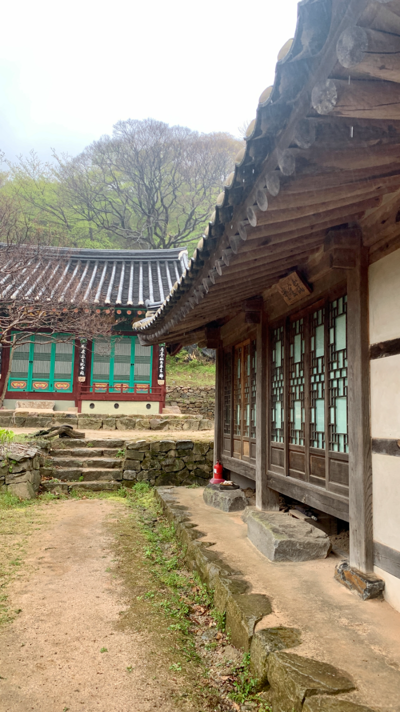 개심사 안쪽 한옥