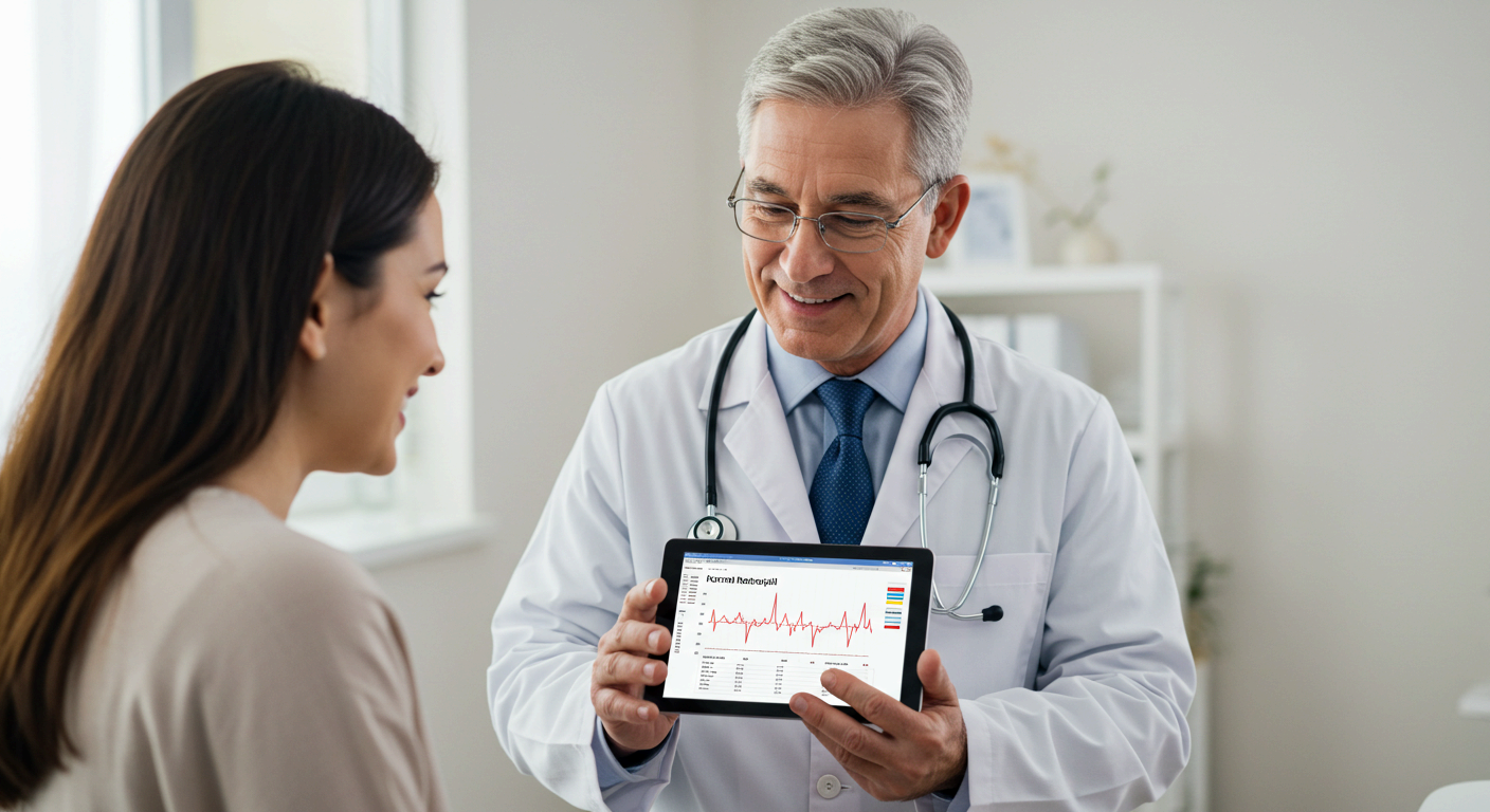 치료 중이라면 정기적으로 수치를 체크하는 것이 최선입니다.