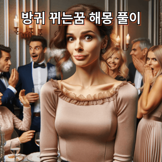 방귀 뀌는 꿈 해몽 풀이